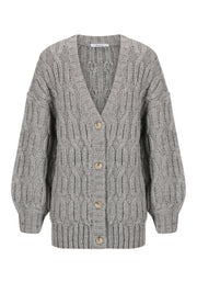 Morrison II EDEN Knit Cardigan - grey