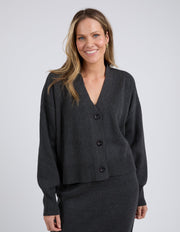 Elm Lifestyle II ELODIE Cardigan - Charcoal