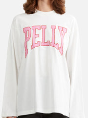 ENA Pelly II KARA Long Sleeve Tee - Vintage White
