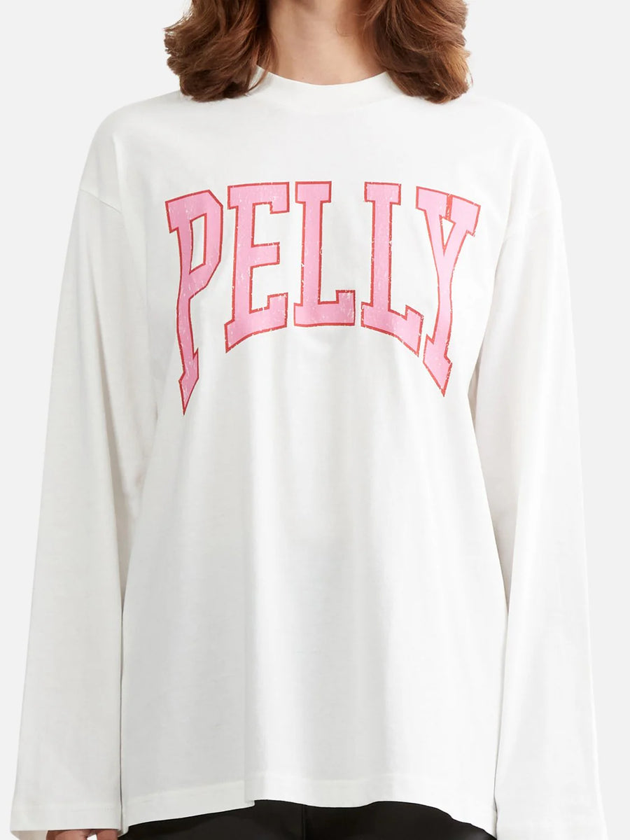 ENA Pelly II KARA Long Sleeve Tee - Vintage White