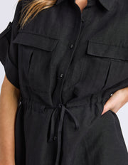 Foxwood II WILLOW Shirt Dress - Black
