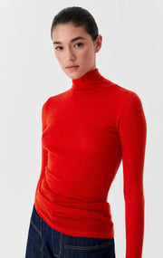 Morrison II MORRI MERINO Round Neck - flame