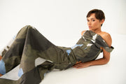 Lounge the Label II MAJORCA Off the Shoulder Top - Terrain mix