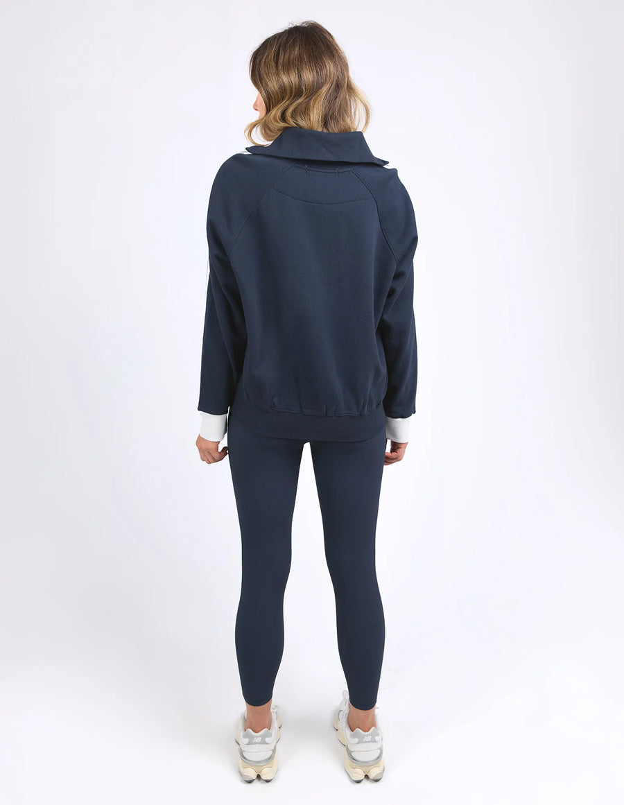 Foxwood II CLUB Zip Crew - Navy