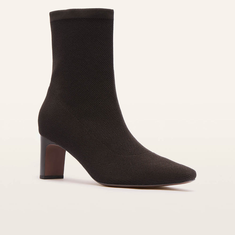 FRANKiE4 II MELROSE Knit Boot - Choclate