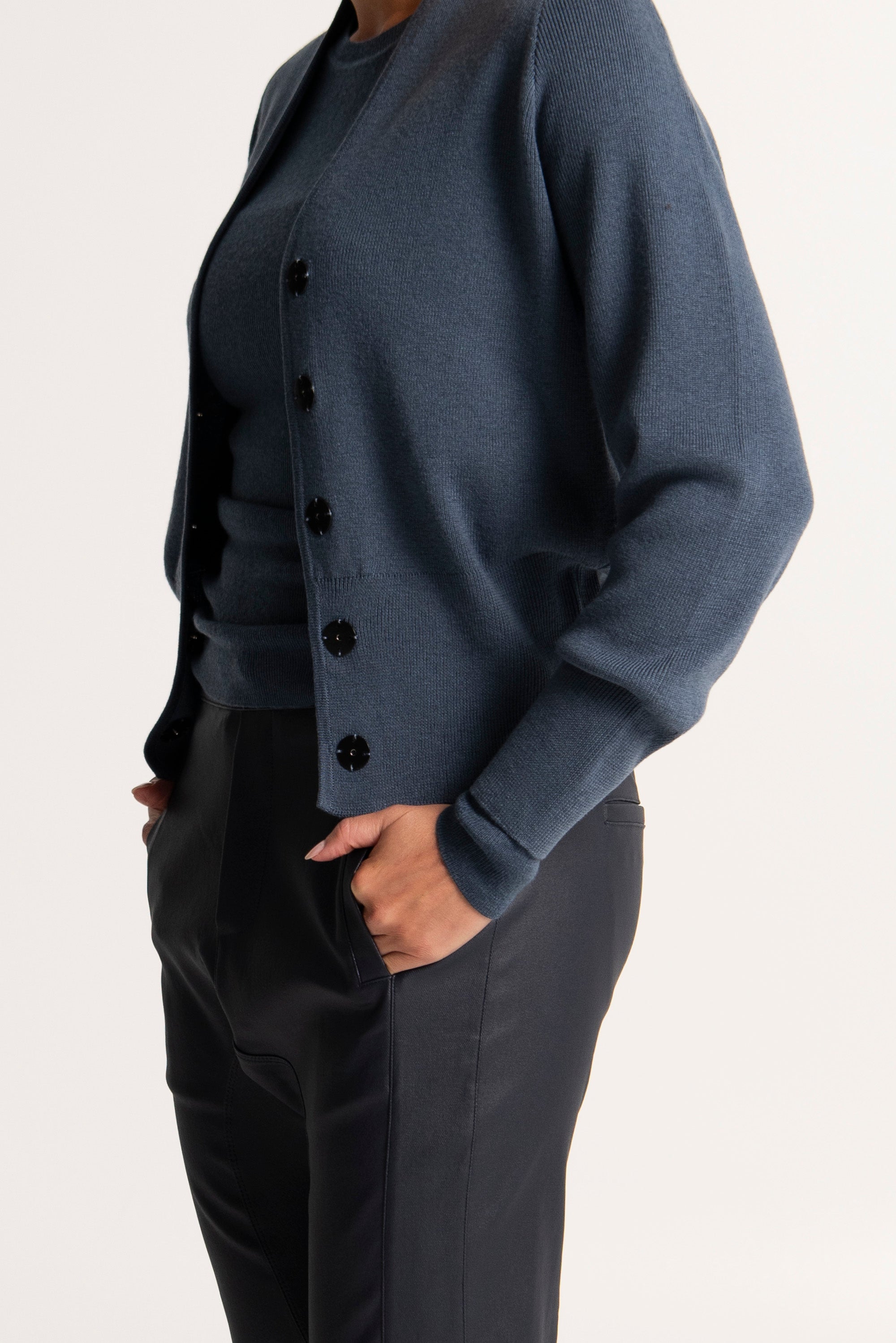 Lounge the Label II BOSA Knit Cardigan - blue