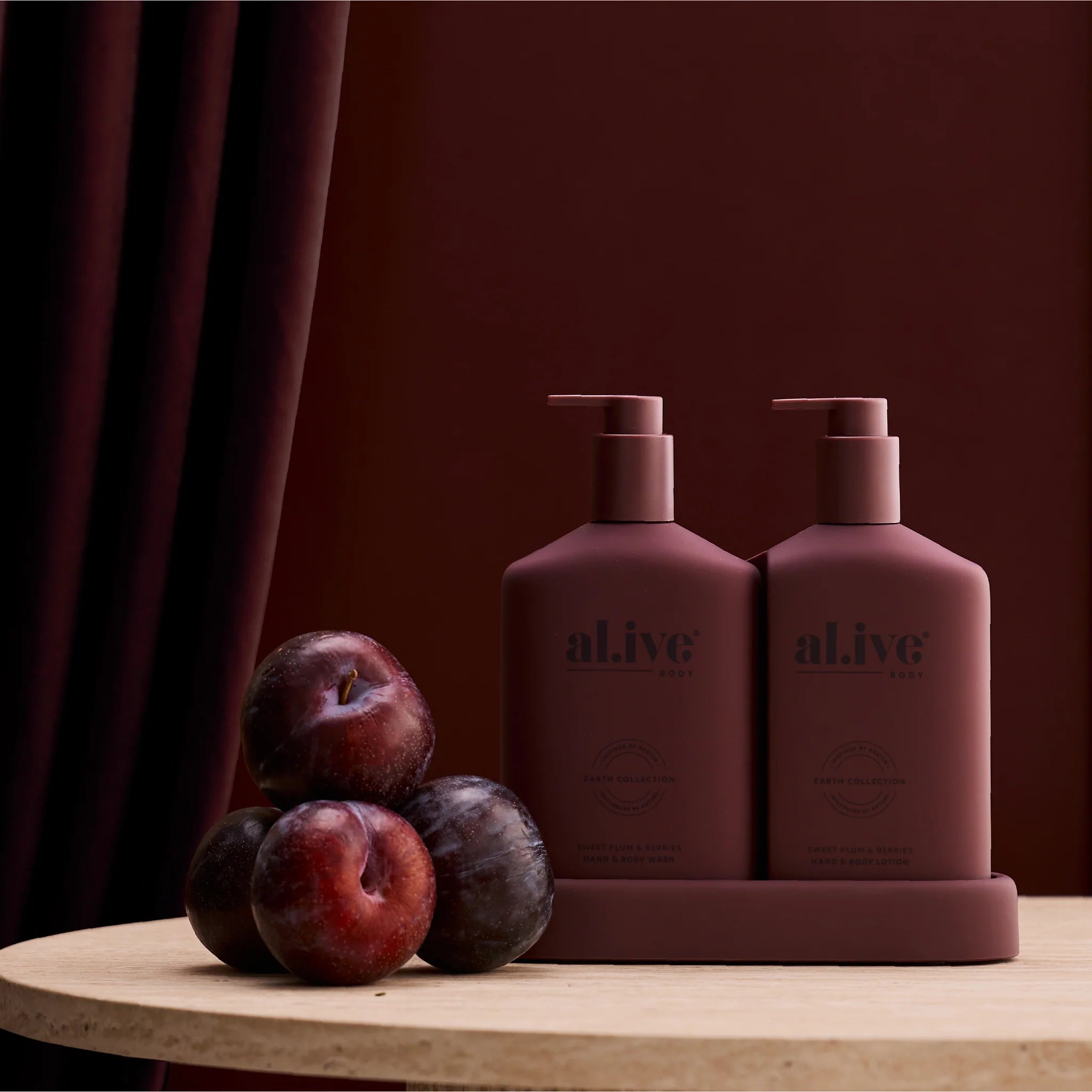 AL.IVE II Transformative Wash & Lotion Duo - Sweet Plum & Berries