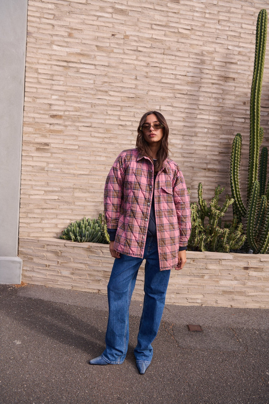 Barry Made II GEORGE Jacket - Pink Check