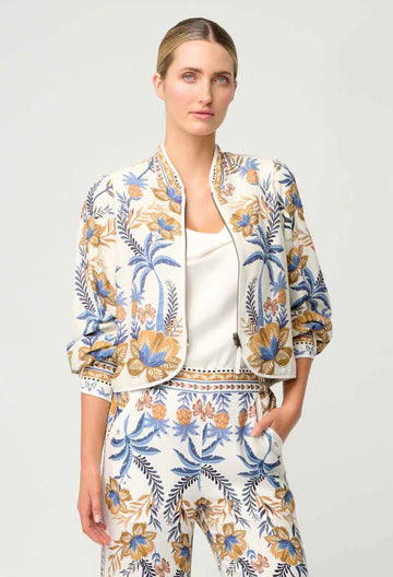 Oncewas II AURORA Reversible Jacket - golden Medina/marrakech topaz