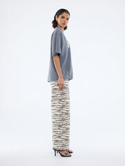 ENA Pelly II PELLY WORLD Tee - washed grey