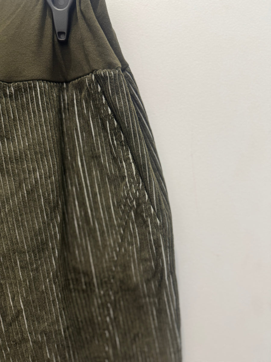 VALIA II NELLA Thick Cord Pant - Moss