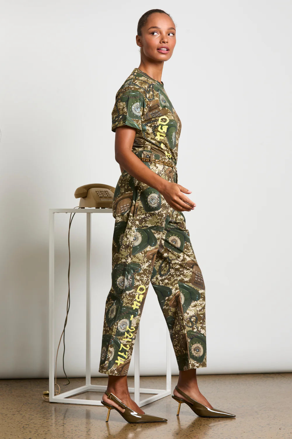 CIRCULAR BY M.A DANITY II DISCONNECTED - Camo Phones PANT