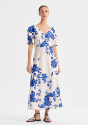 Morrison II BONITA Printed Linen Dress