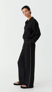 Morrison II PEDRO Stripe Pant - Black