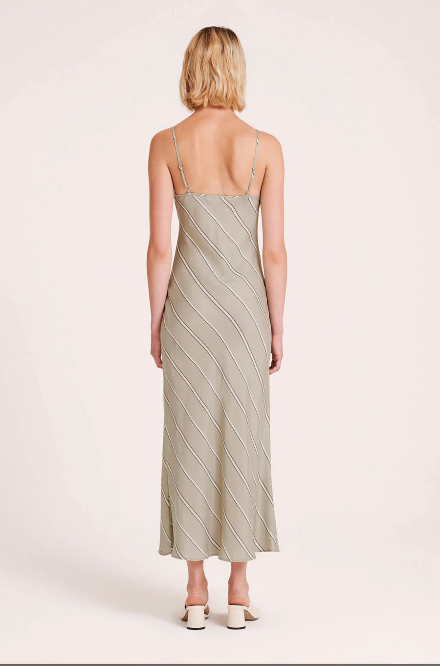 Nude Lucy II NOOSHA Cupro Dress - RAMONE print