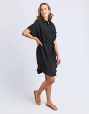 Foxwood II WILLOW Shirt Dress - Black