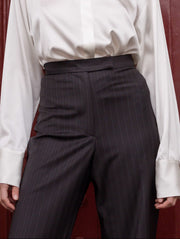 M.A Dainty II PILLBOX Pants - Black Stripe