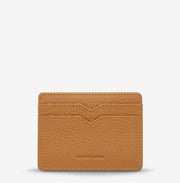 Status Anxiety II TOGETHER For Now Card Wallet - tan