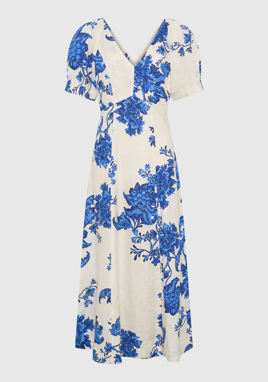 Morrison II BONITA Printed Linen Dress