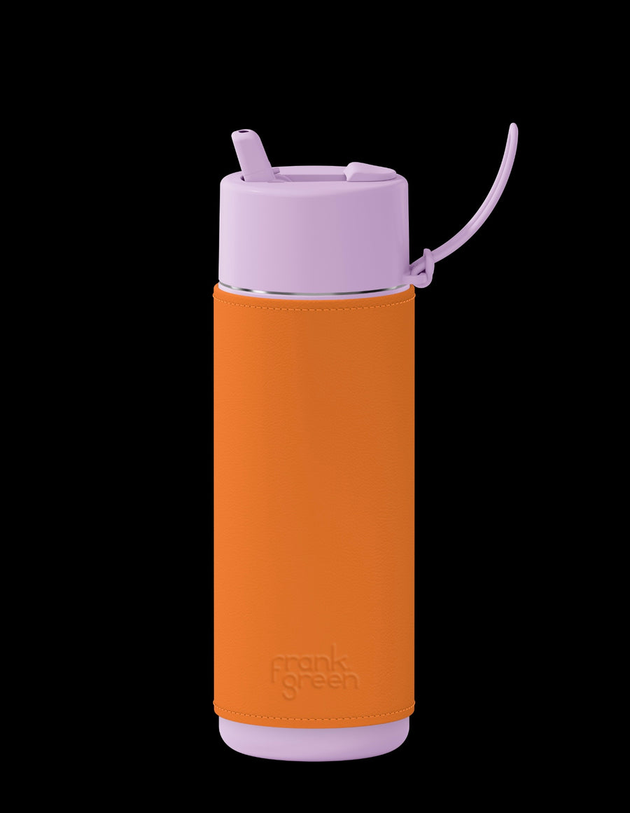 Frank Green II 20oz Ceramic Water Bottle w Sleeve - haze/sunburst