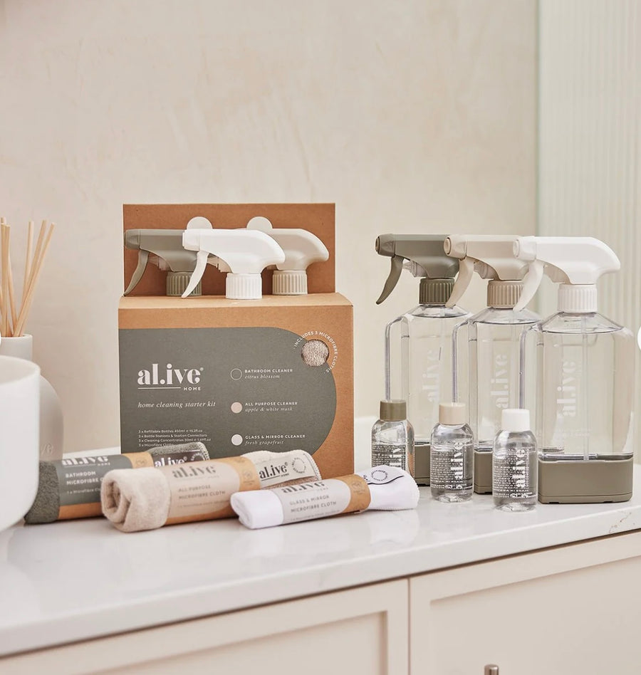 al.ive II HOME CLEANING STARTER Kit Pack