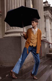 M.A Dainty II GANDHI Cardigan - Curry
