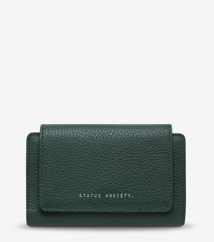 Status Anxiety II VISIONS Fold Card Wallet - teal