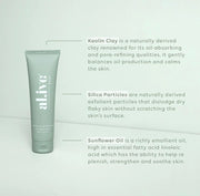 al.ive II CLAY Body Scrub - lemongrass & eucalyptus