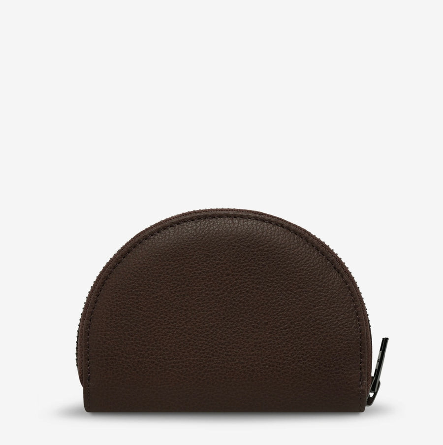 Status Anxiety II LUCID Zip Purse - cocoa
