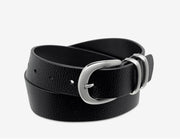 Status Anxiety II LET IT BE Belt - black/silver
