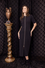 M.A Dainty II KYLIE Zip Dress - Black