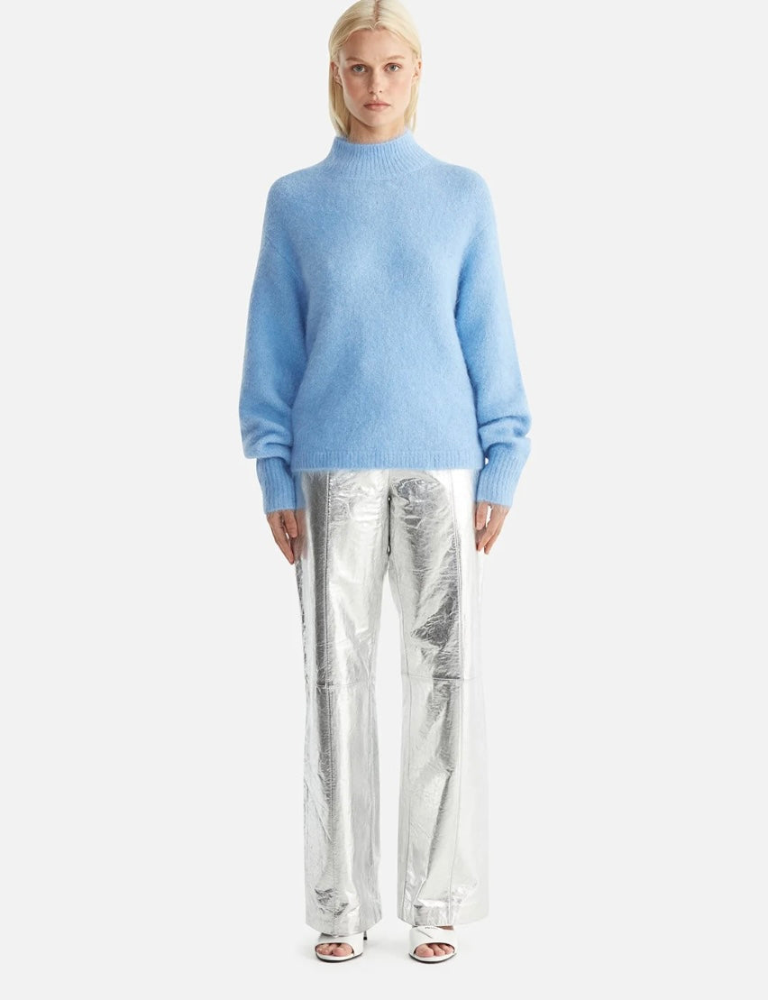 ENA Pelly II NICOLA Mohair Knit - cornflower blue