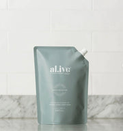 Al.ive II 1lt REFILL Wash - KAFFIR LIME & Green Tea