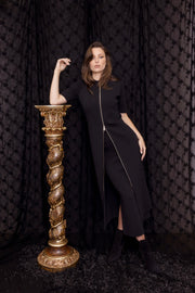M.A Dainty II KYLIE Zip Dress - Black