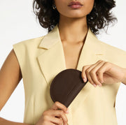 Status Anxiety II LUCID Zip Purse - cocoa