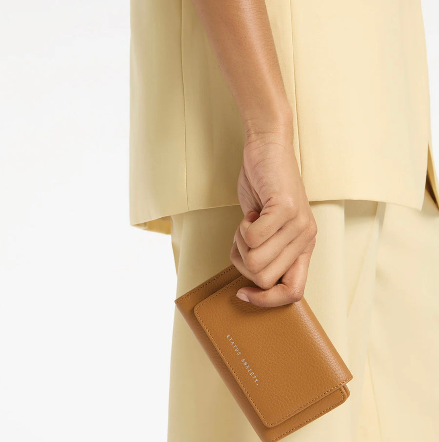 Status Anxiety II VISIONS Wallet - tan
