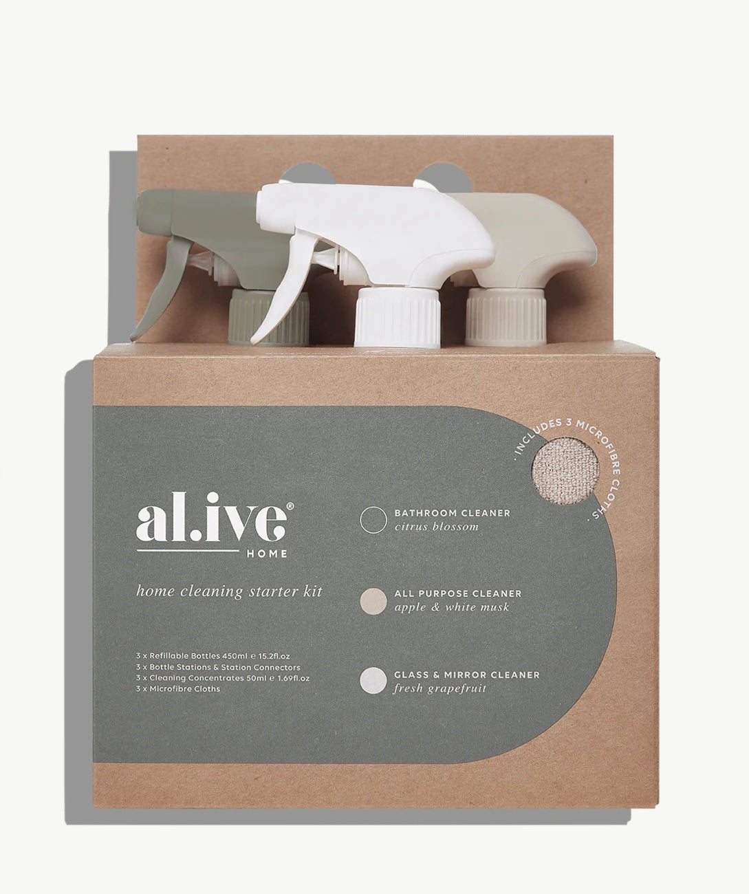 al.ive II HOME CLEANING STARTER Kit Pack