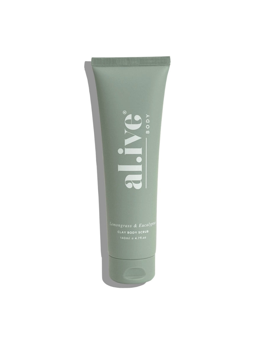 al.ive II CLAY Body Scrub - lemongrass & eucalyptus