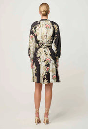 Oncewas II EMERSYN Dobby Lace Pannelled Dress -