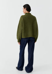 Morrison II LOLA knit Top - forest