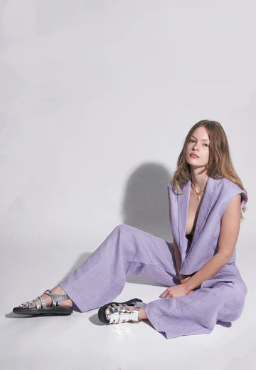 CAVERLEY II Omar Sandal - Silver Mirror