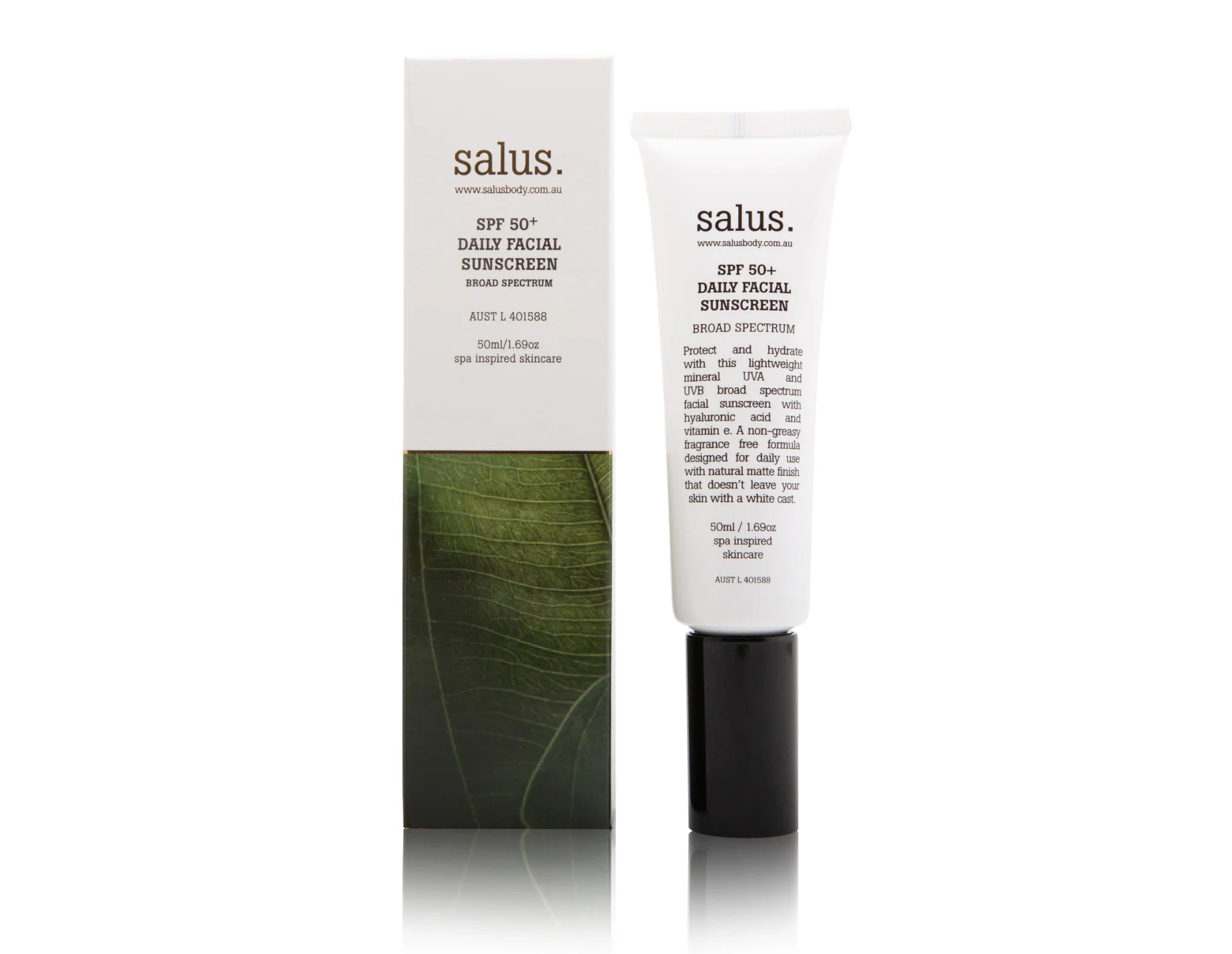 Salus II SPF50+ Daily Facial Sunscreen