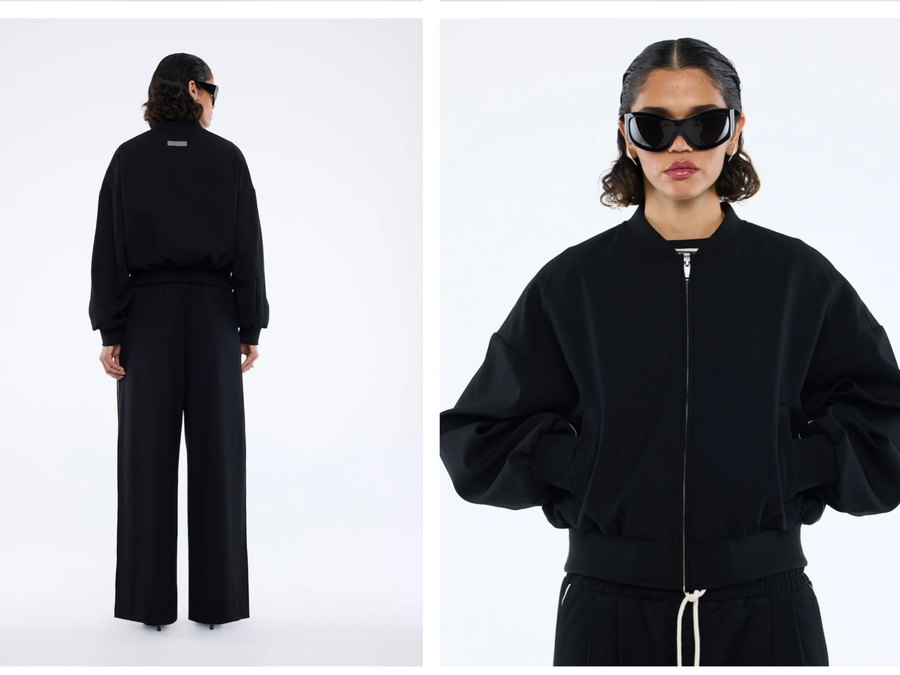 ENA Pelly II BOWIE Bomber Jacket - black