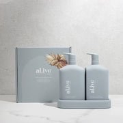 al.ive II DUO Set SHAMPOO & CONDITIONER - white tea & argan oil duo