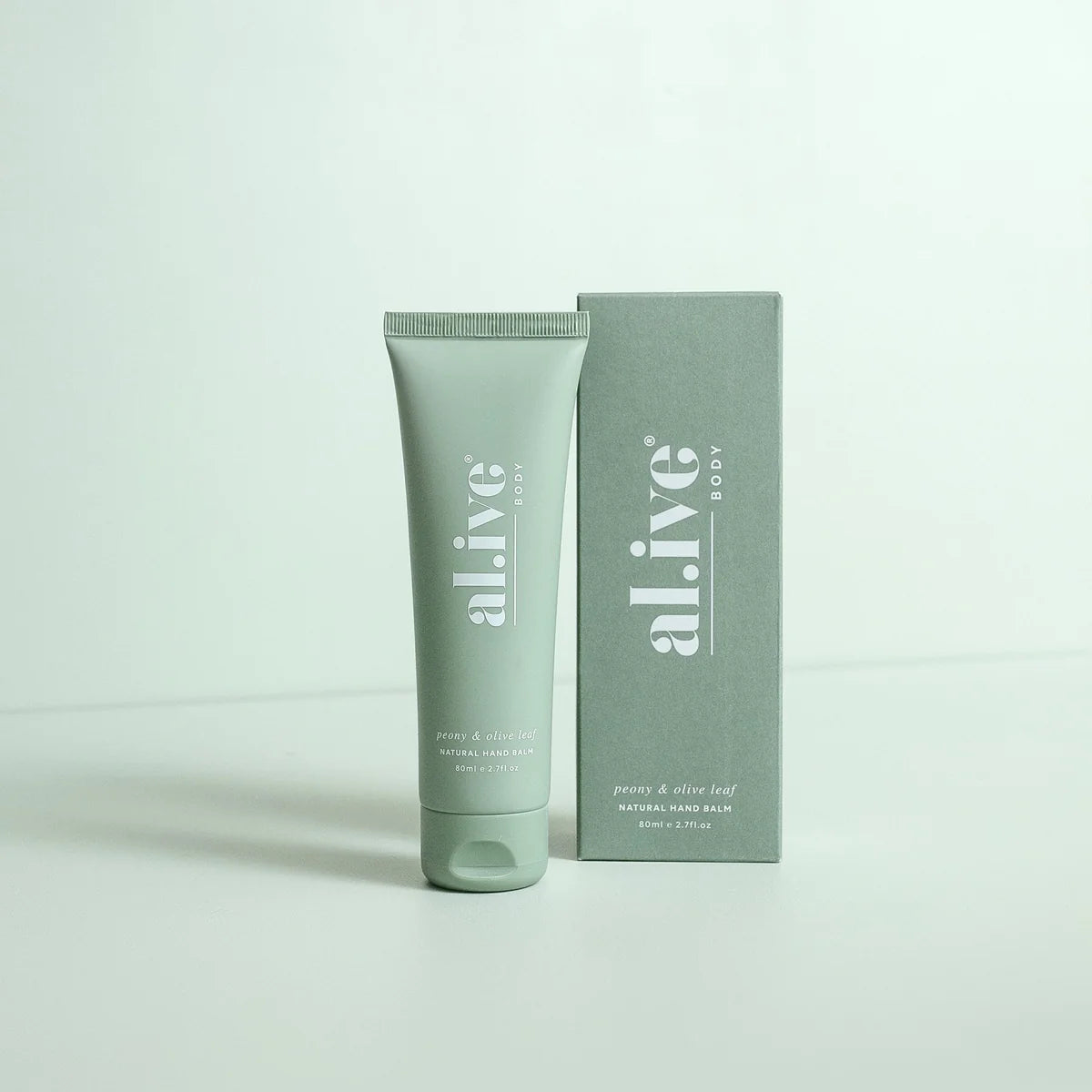 al.ive II NATURAL HAND BALM - peony & olive leaf
