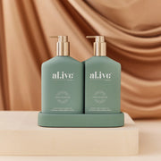 al.ive II the metallic edition WASH & LOTION DUO - Kaffir lime & green tea