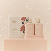 al.ive II the metallic Edition WASH & LOTION Duo - applewood & goji berry