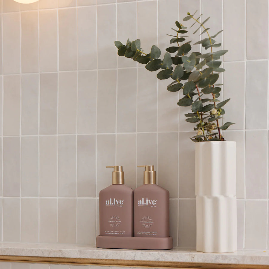 al.ive II the metallic edition WASH & LOTION Duo - raspberry blossom & juniper