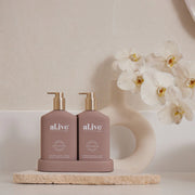 al.ive II the metallic edition WASH & LOTION Duo - raspberry blossom & juniper