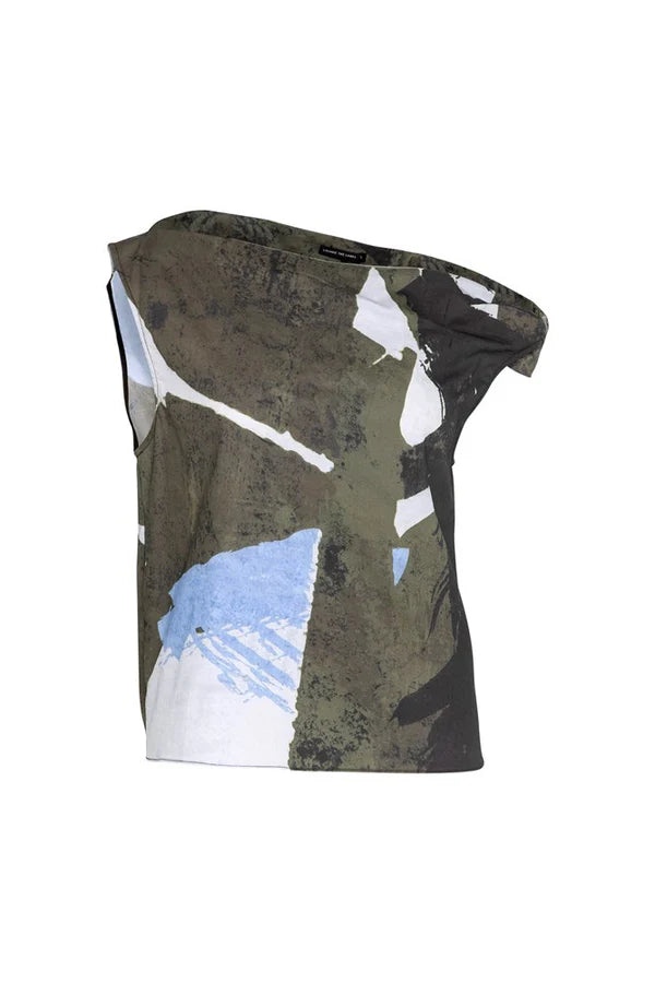 Lounge the Label II MAJORCA Off the Shoulder Top - Terrain mix